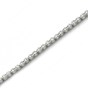 Bracelet white gold with diamonds B90