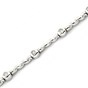 Bracelet white gold with diamonds B13