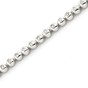 Bracelet white gold with diamonds B15