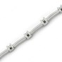 Bracelet white gold with diamonds B4