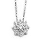 Pendant white gold with diamonds 570
