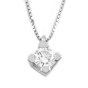 Pendant white gold with diamond GR5