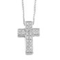 Pendant white gold with diamonds 603