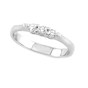 Anello trilogy in oro bianco con diamanti TRY42