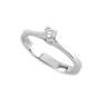Ring white gold with diamonds S134