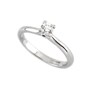 Anello oro bianco con diamante S222