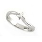 Anello oro bianco con diamante S210