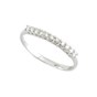 Anello oro bianco con diamanti R100