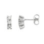 Orecchini oro bianco con diamanti O230G
