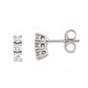 Orecchini oro bianco con diamanti O229