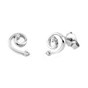 Orecchini oro bianco con diamanti O228