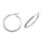 Earrings white gold with diamonds O72