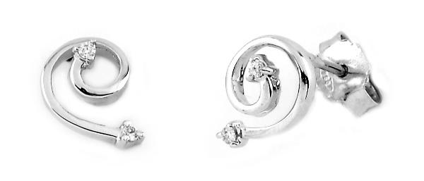 Parour white gold with diamonds 586/O228