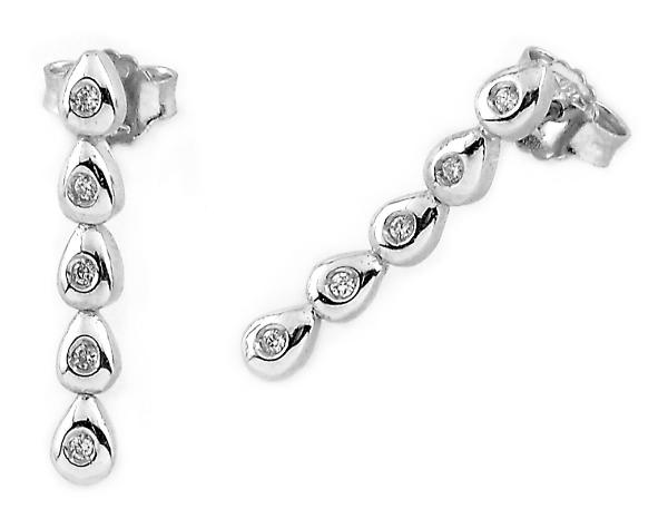 Parour white gold with diamonds OB295/CB295