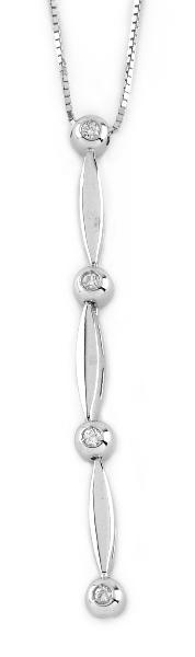Parour white gold with diamonds OB164/CB164