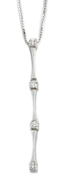 Parour white gold with diamonds OB324/CB324