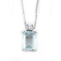 Parour oro bianco acquamarine e diamanti 246A/O122A