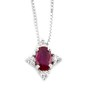 Parour white gold with rubies and diamonds 551R/O188R