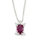 Parour white gold with rubies and diamonds 692R/O253R
