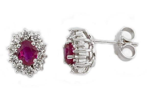Parour white gold with rubies and diamonds 491R/O69R