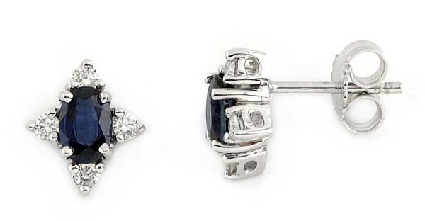 Parour white gold with sapphires and diamonds 551Z/O188Z