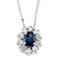 Parour white gold with sapphires and diamonds 491Z/O69Z