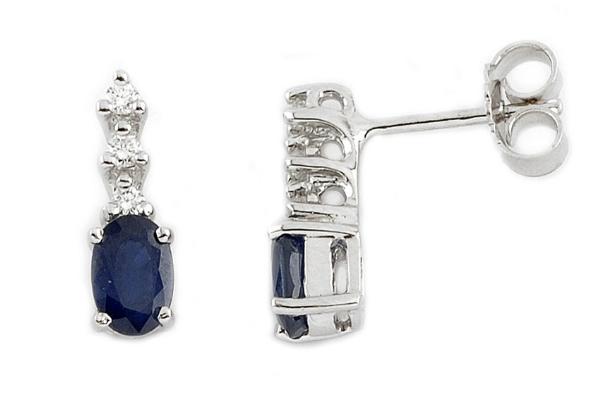 Parour white gold with sapphires and diamonds 573Z/O263Z