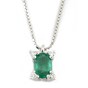 Parour white gold with emeralds and diamonds 692S/O253S