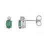 Parour white gold with emeralds and diamonds 488S/O174S