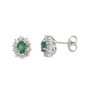 Parour white gold with emeralds and diamonds 491S/O69S